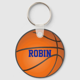 Personalised Basketball Keychain