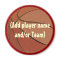 Personalised Basketball Magent