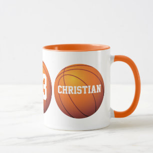 Personalised Basketball Mug