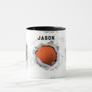 Personalised Basketball Mug