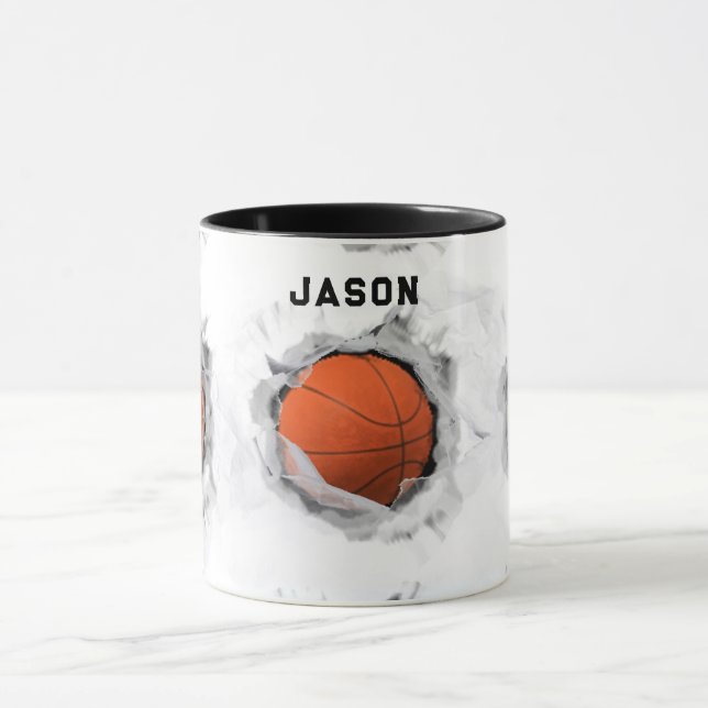 Personalised Basketball Mug (Center)