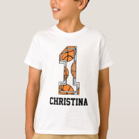 Personalised Basketball Number 1