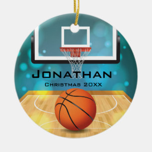 Personalised Basketball Ornament