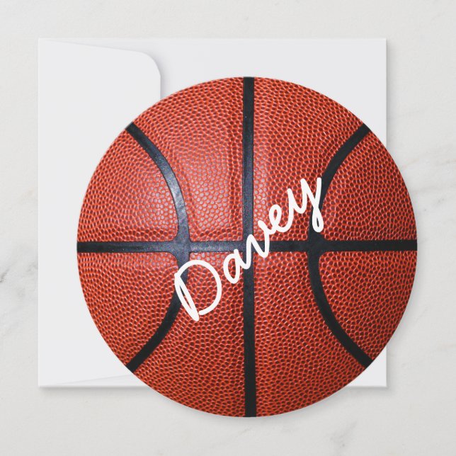 Personalised Basketball Photo Design (Front)