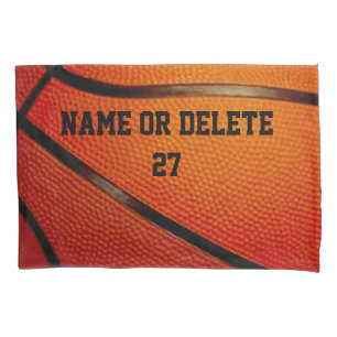 Personalised Basketball Pillow Case with Your Text