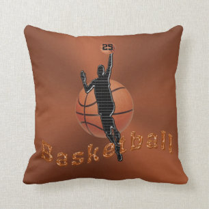 Personalised Basketball Pillows w/ NAME and NUMBER