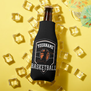 Personalised Basketball Player NAME Slam Dunk Team Bottle Cooler