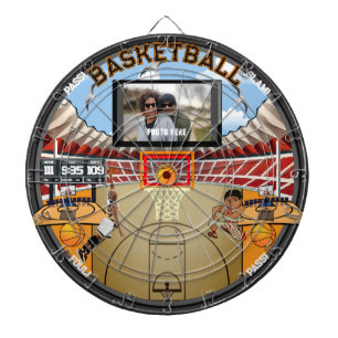 Personalised Basketball Stadium House Dartboard
