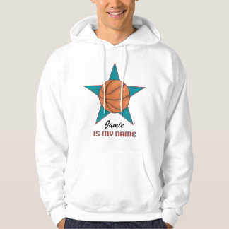 Personalised Basketball Star T-Shirt Hoodie