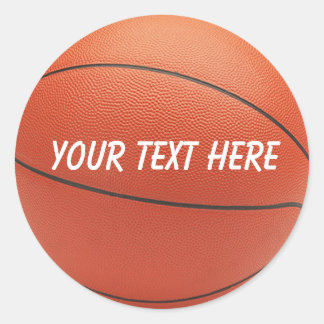 Personalised Basketball Sticker