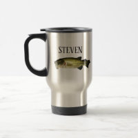 Personalised Bass Fish Stainless Steel