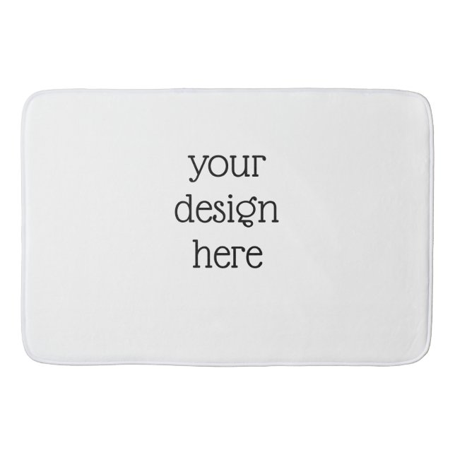 Personalised  bath mat (Front)