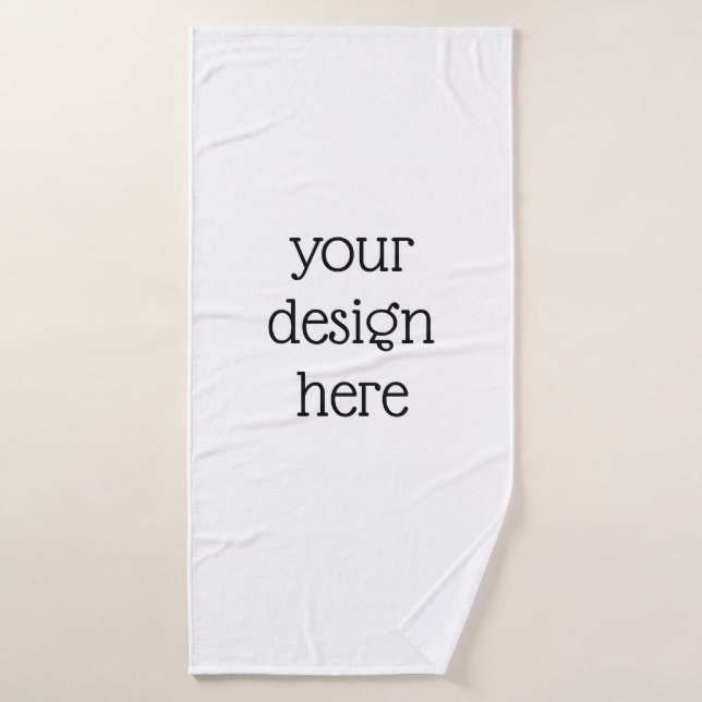 Personalised  bath towel (Bath Towel)