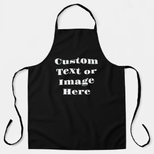 Personalised BBQ Apron - Custom Name Grilling Gift