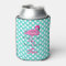 Personalised Be a Flamingo Can Cooler