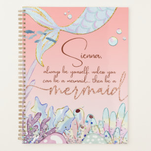 Personalised "Be a Mermaid" Planner