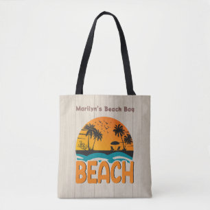Personalised Beach Bag