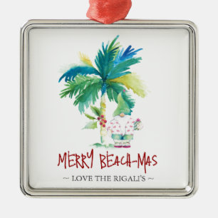 Personalised Beach Christmas Ornaments