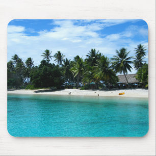 Personalised Beach Palm Tree Tropical Mouse Pad