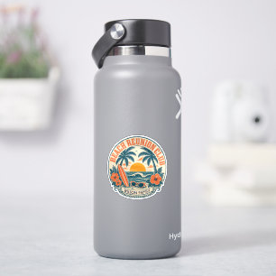 Personalised Beach Reunion Club Retro Sunset Desig