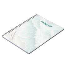 Personalised Beach Themed Notebook