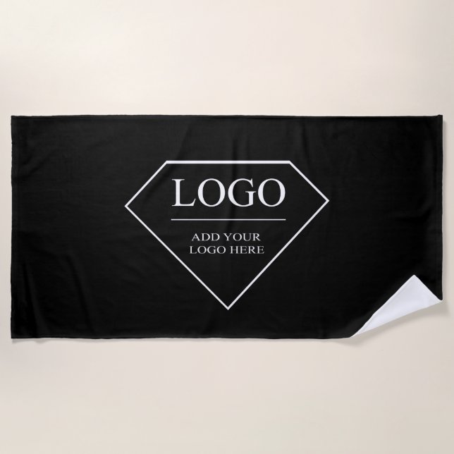 Personalised Beach Towel Large Create Your Own  (Front)