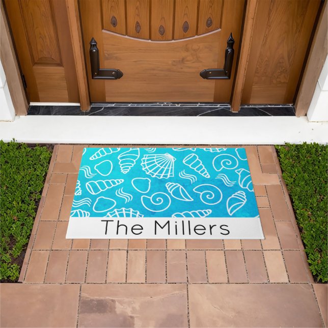 Personalised Beachy  doormat (Outdoor)