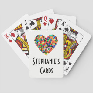 Personalised Bead Lover Playing Cards