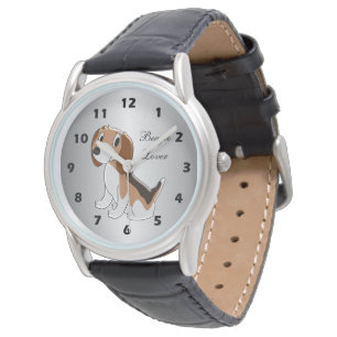 Personalised Beagle Dog Design Watch