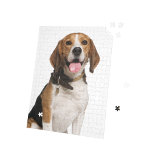 Personalised Beagle Dog Photo Jigsaw Puzzle<br><div class="desc">Your adorable pet on a puzzle seem a cool idea right? This is it, you can do it now with this puzzle. Just add your favourite snap of your family furry friend to this puzzle and spend time with the family putting their image together. This is a hard puzzle with...</div>