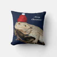 Personalised Bearded Dragon Lizard - Santa Hat