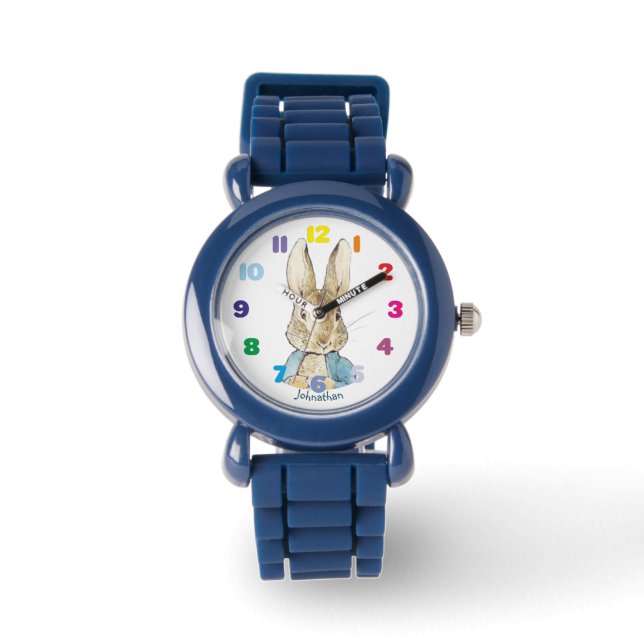 Personalised Beatrix Potter Peter the Rabbit Watch (Front)