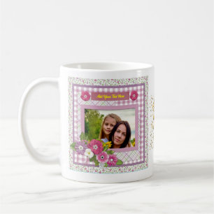 Personalised Beautiful Photos Frame, Mother's Day Coffee Mug