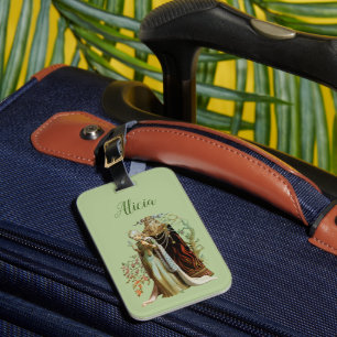 Personalised Beauty and the  Luggage Tag