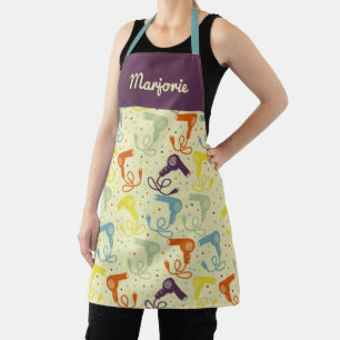 Personalised Beauty Parlour Salon Hair Dryers Apron