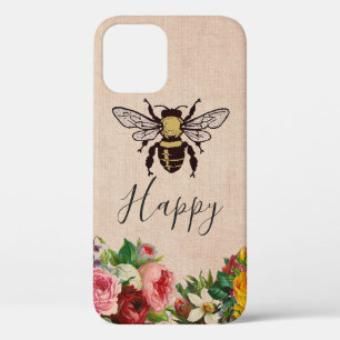Personalised Bee Happy Phone Case