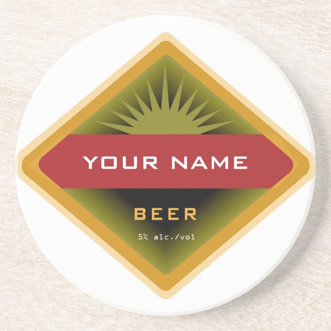 Personalised Beer coasters (Front)