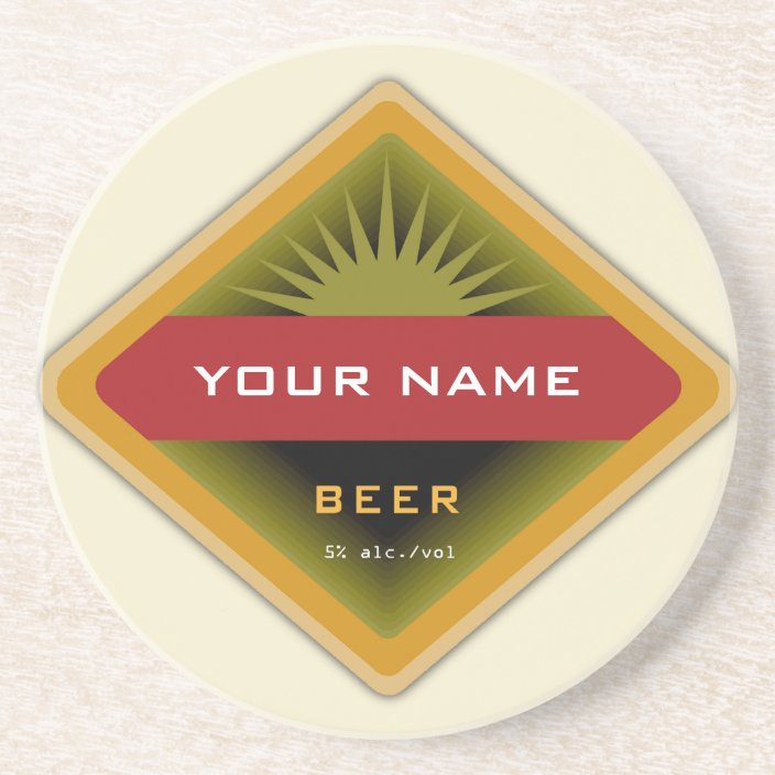 Personalised Beer coasters