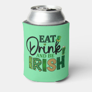 Personalised Beer Cooler - Eat Drink Be Irish