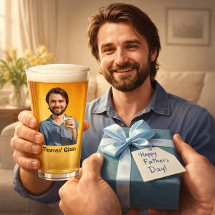 Personalised Beer Glass