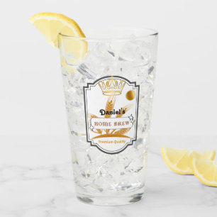 Personalised Beer Glass Cup