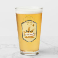 Personalised Beer Glass Cup