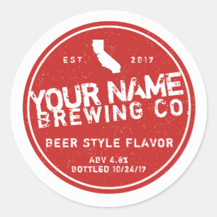 Personalised Beer Labels - Add your own words