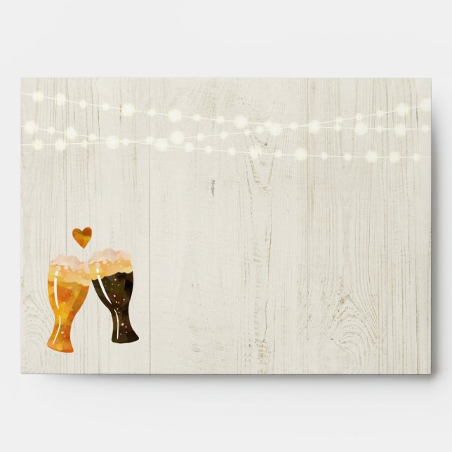 Personalised Beer Toast Brewery Envelope (Front)