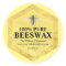 Personalised  Beeswax Label with Apiary Name