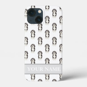 Personalised Bernedoodle Sheepadoodle iPhone 13 Mini Case