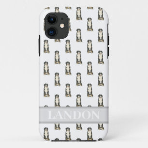 Personalised Bernese Mountain Dog  iPhone 11 Case