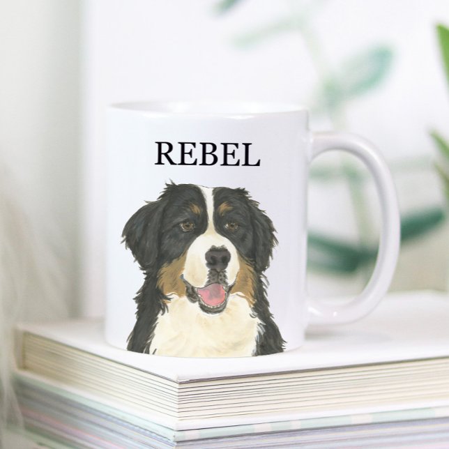 Personalised Bernese Mountain Dog Coffee Mug (Creator Uploaded)