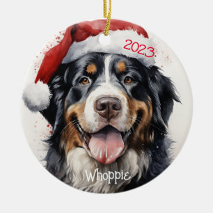 Personalised Bernese Mountain Dog Ornament