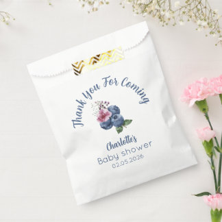 Personalised Berry Sweet Baby Shower Favour Bags
